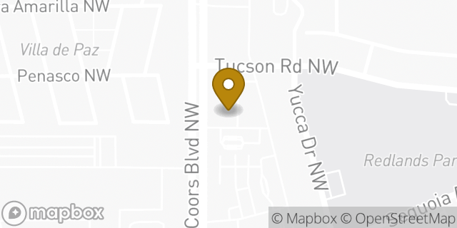 Map showing the location of Chipotle Mexican Grill in Albuquerque, NM 87120