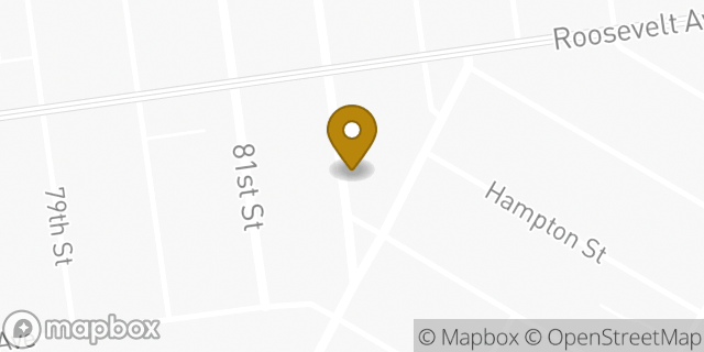 Map showing the location of Starbucks in New York, NY 11373