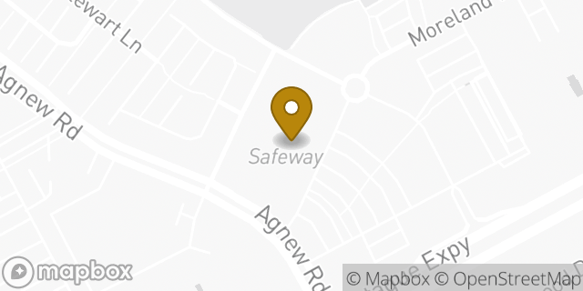 Map showing the location of Coinme in Santa Clara, CA 95054