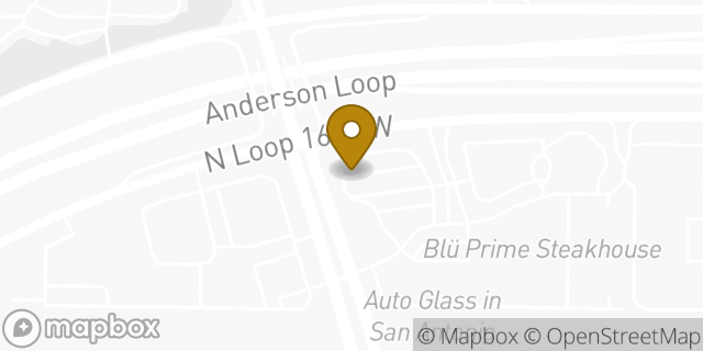 Map showing the location of Starbucks in San Antonio, TX 78248