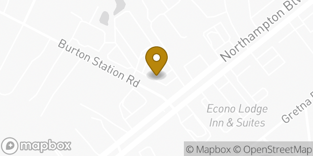 Map showing the location of Starbucks in Virginia Beach, VA 23455