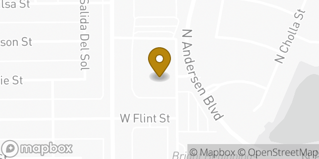 Map showing the location of Brookdale Central Chandler in Chandler, AZ 85224