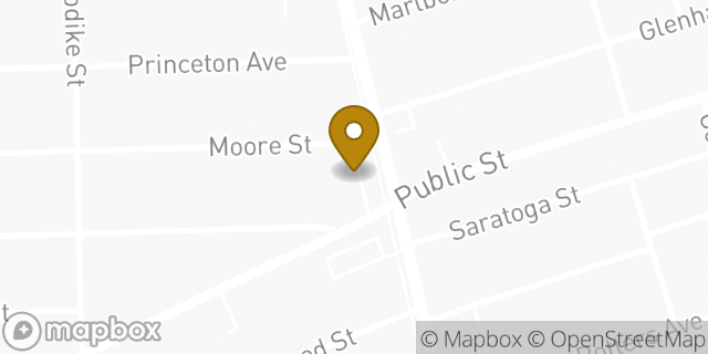 Map showing the location of Amazon Locker - Acetate in PROVIDENCE, RI 02907