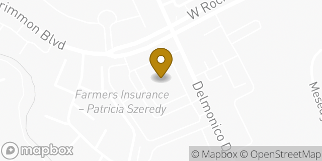 Map showing the location of Papa John's Pizza in Colorado Springs, CO 80919