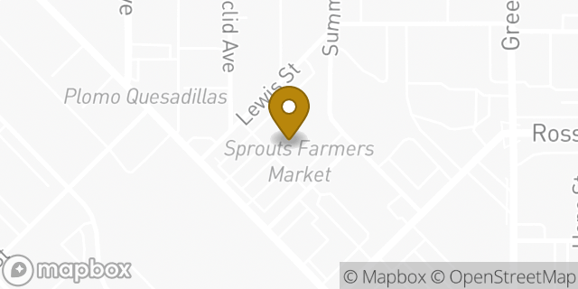 Map showing the location of Sprouts Farmers Market in Dallas, TX 75206