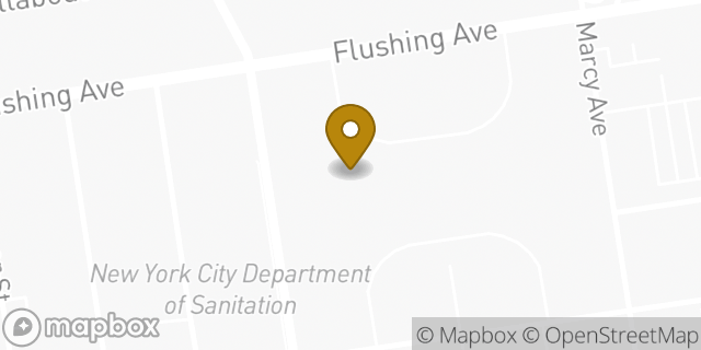 Map showing the location of Amazon Locker - Caution in Brooklyn, NY 11206