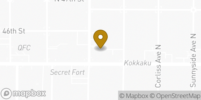 Map showing the location of CVS Pharmacy in Seattle, WA 98103