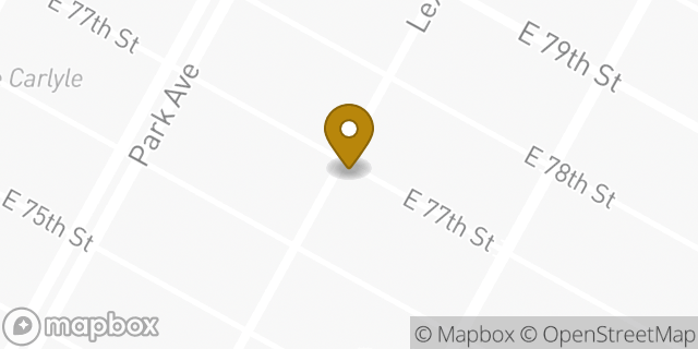 Map showing the location of Starbucks in New York, NY 10075