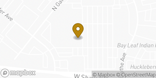 Map showing the location of Costco in Fresno, CA 93722
