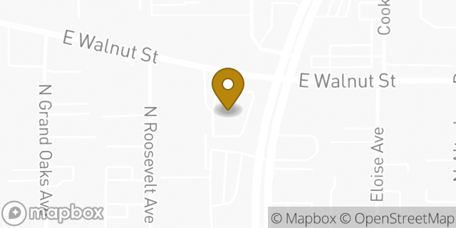 Map showing the location of Coinme in Pasadena, CA 91107