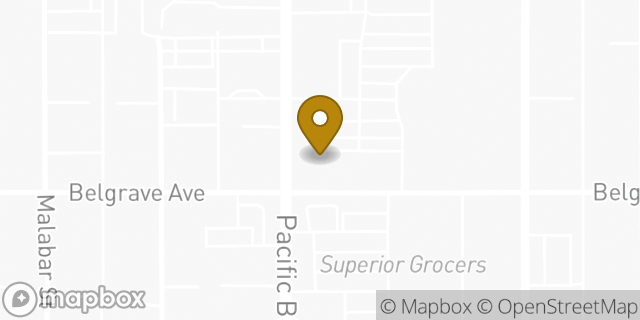 Map showing the location of Chase Bank in Huntington Park, CA 90255