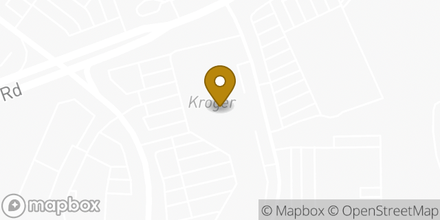 Map showing the location of Kroger in Antioch, TN 37013