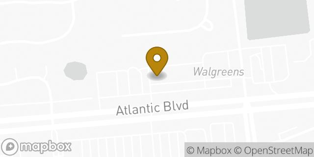 Map showing the location of Chase Bank in Jacksonville, FL 32225