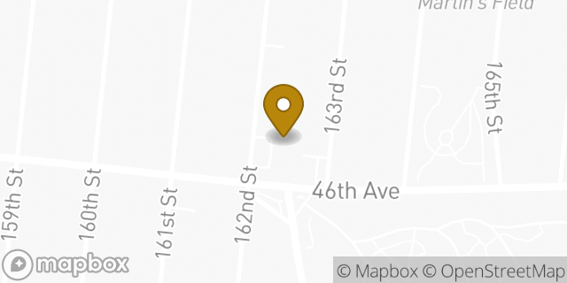 Map showing the location of Amazon Locker - Gracie in Flushing, NY 11358