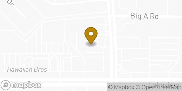 Map showing the location of Chase Bank in Rowlett, TX 75088