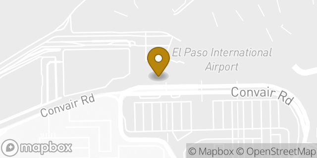 Map showing the location of Enterprise Rent-A-Car in El Paso, TX 79925