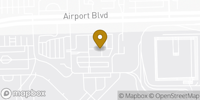 Map showing the location of Budget Car Rental in Houston, TX 77061