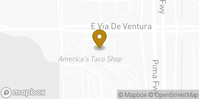 Map showing the location of The UPS Store in Scottsdale, AZ 85258