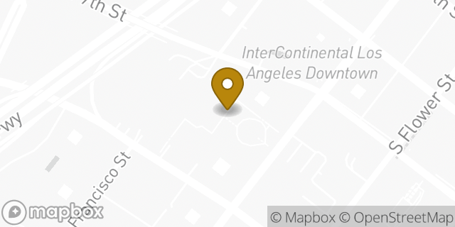 Map showing the location of Target in Los Angeles, CA 90017