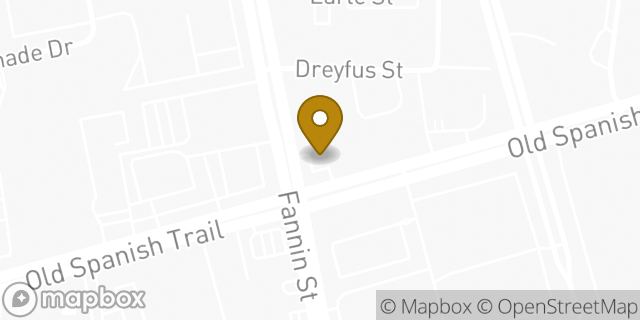 Map showing the location of Subway in Houston, TX 77054