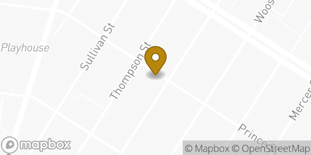 Map showing the location of La Colombe Coffee Workshop in New York, NY 10012