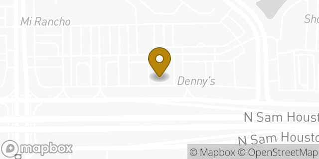 Map showing the location of The UPS Store in Humble, TX 77396