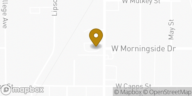 Map showing the location of Whataburger in Fort Worth, TX 76110