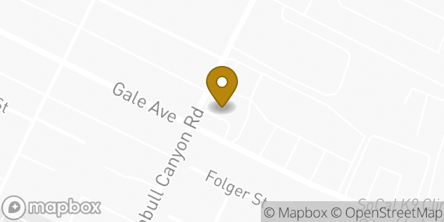 Map showing the location of AutoZone in City of Industry, CA 91745