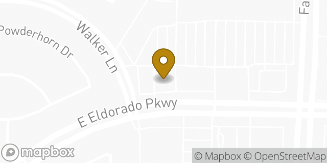 Map showing the location of AutoZone in Little Elm, TX 75068