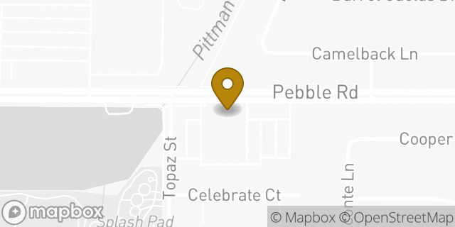 Map showing the location of The Church of Jesus Christ of Latter-day Saints in Henderson, NV 89074