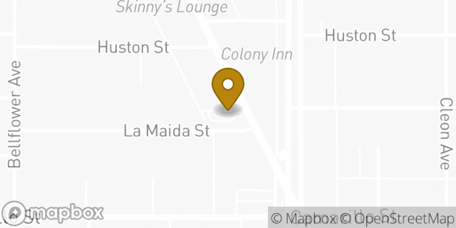 Map showing the location of Starbucks in North Hollywood, CA 91601