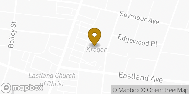 Map showing the location of ATM Kroger in Nashville, TN 37206