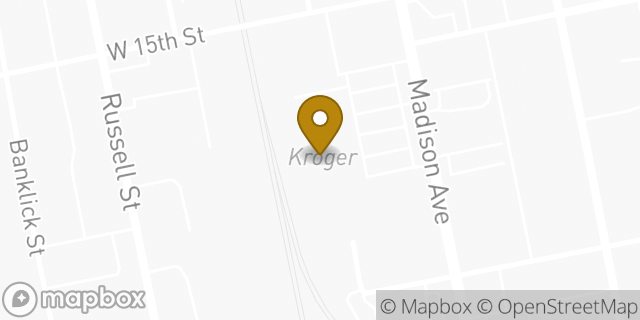Map showing the location of ATM Kroger in Covington, KY 41011