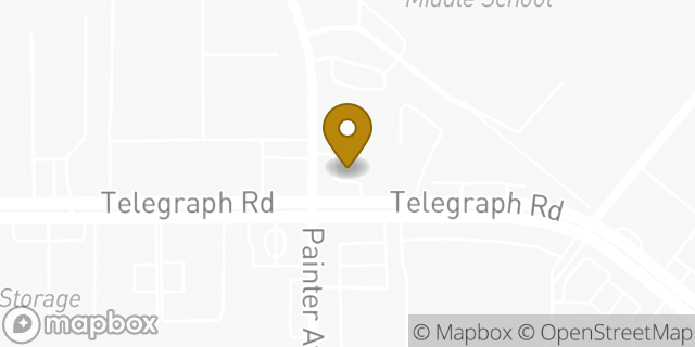 Map showing the location of 7-Eleven in Santa Fe Springs, CA 90670