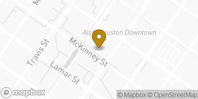 Map showing the location of Bright Horizons Houston in Houston, TX 77002
