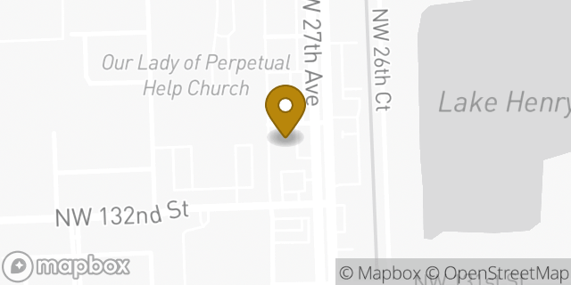 Map showing the location of Subway in Opa-Locka, FL 33054