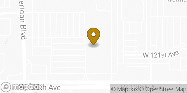Map showing the location of JAX Outdoor Gear in Broomfield, CO