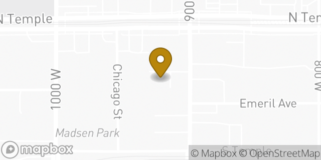 Map showing the location of AutoZone in Salt Lake City, UT 84116