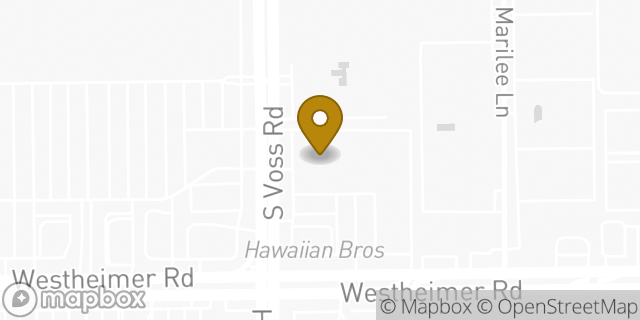 Map showing the location of Walgreens in Houston, TX 77057