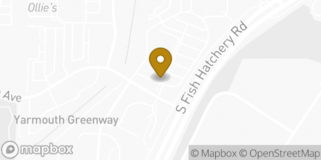 Map showing the location of The UPS Store in Fitchburg, WI 53711