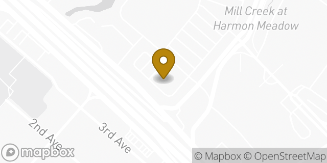 Map showing the location of Olive Garden in Secaucus, NJ 07094