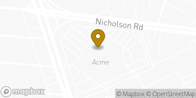 Map showing the location of Acme in Audubon, NJ