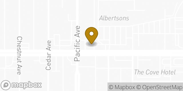 Map showing the location of 7-Eleven in Long Beach, CA 90806