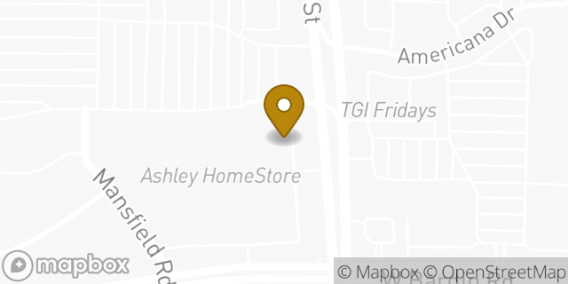 Map showing the location of Subway in Arlington, TX 76017