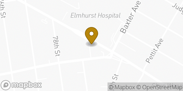 Map showing the location of Chase ATM in Elmhurst, NY 11373