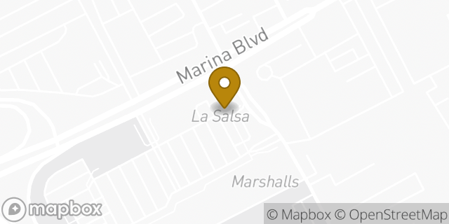 Map showing the location of Starbucks in San Leandro, CA 94577