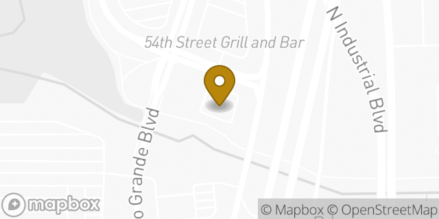 Map showing the location of Starbucks in Euless, TX 76039