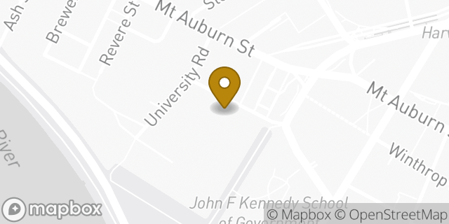 Map showing the location of Budget Car Rental in Cambridge, MA 02138