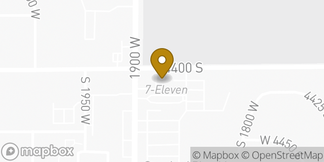 Map showing the location of Amazon Locker - Allograph in Roy, UT 84067