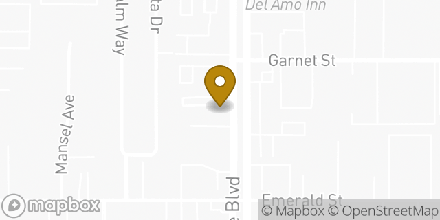 Map showing the location of Enterprise Rent-A-Car in Torrance, CA 90503